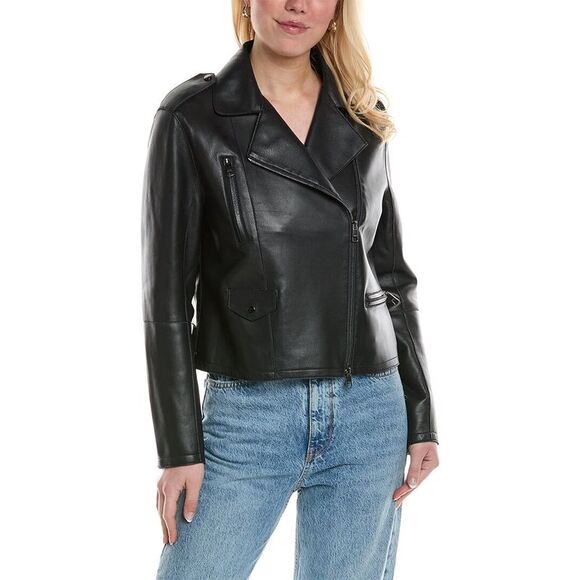 Hugo Boss Sabona Leather Jacket - Picture 3 of 5
